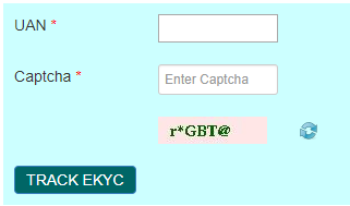 track EKYC status