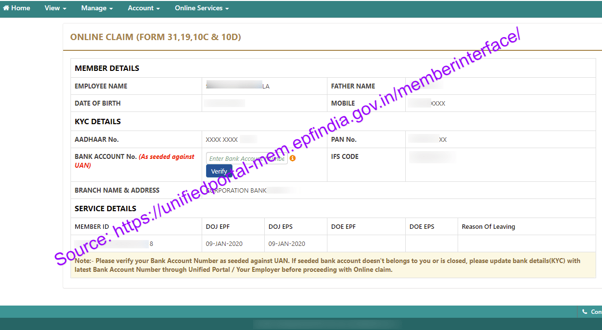 Withdrawal epf How to