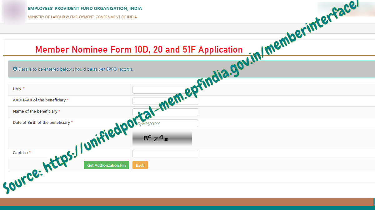 How to Fill EPS Pension Form 10D to claim EPS Pension